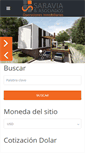 Mobile Screenshot of inmobiliariasaravia.com